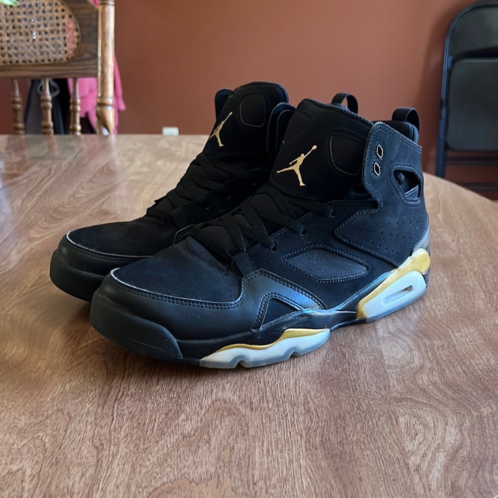 Jordan Flight Club 91 Black/Gold 10.5